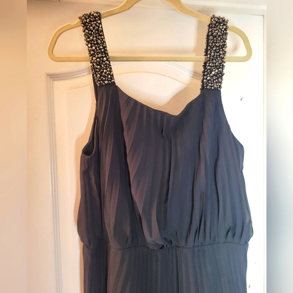 16W long charcoal gray gowny - Picture 4 of 7